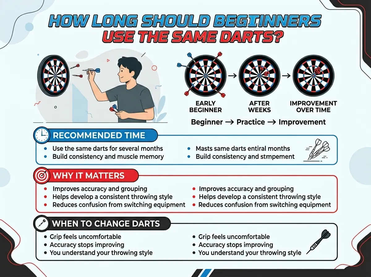How-Long-Should-Beginners-Use-the-Same-Darts Best Darts for Beginners (Complete Buying Guide)