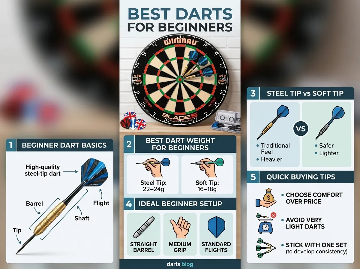 best-darts-for-beginners Best Darts for Beginners (Complete Buying Guide)